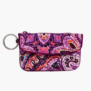 Vera Bradley Jen Zip ID Coin purse